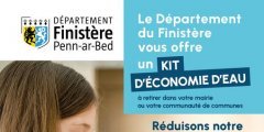 Kit d'économie d'eau de nouveau disponible !!